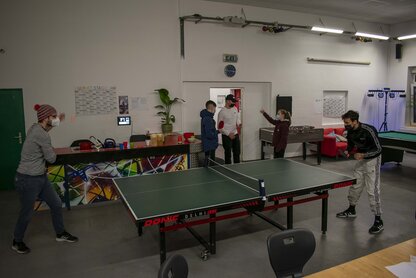 Tischtennisturnier im Jugendzentrum Altenkessel