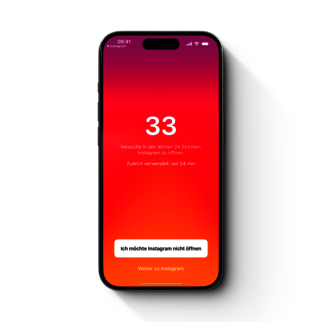 Zu viel am Handy?