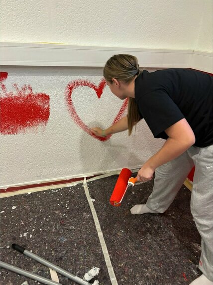 Renovierung American Diner Jugendzentrum Riegelsberg