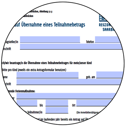 Übernahme Teilnahmebeiträge
