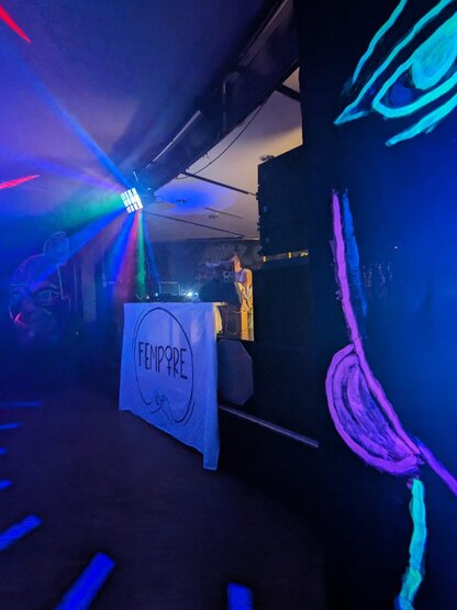 Rave gegen Rechts der IWGR im Juz Försterstraße 2024
