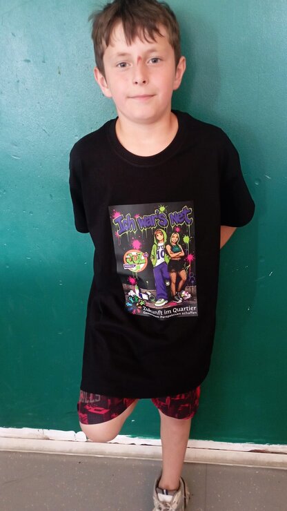 T-Shirt-Aktion im Juz Burbach T-Shirt-Aktion im Juz Burbach