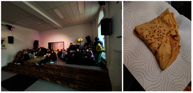 Besuch der Gemeinschaftsschule Rastbachtal im Jugendzentrum Burbach