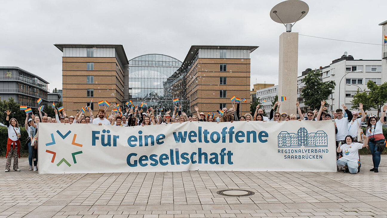 CSD SaarLorLux Saarbrücken 2024 Jugendzentrum Regionalverband Saarbrücken